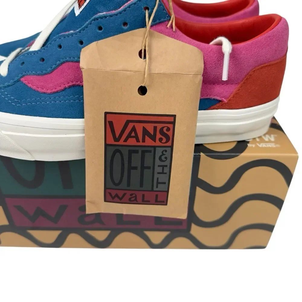 VANS x Parra OTW Old Skool 36 Men’s Size 9.5 Midnight Carmine - Picture 3 of 8